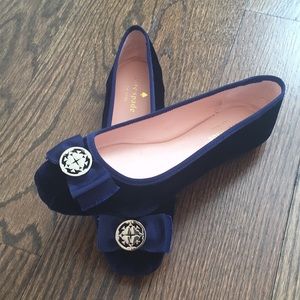 Kate Spade Flats New York Fontana Too Navy Blue